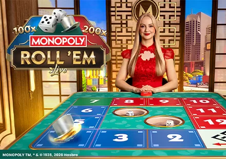 MONOPOLY Roll 'em MONOPOLY Roll 'em